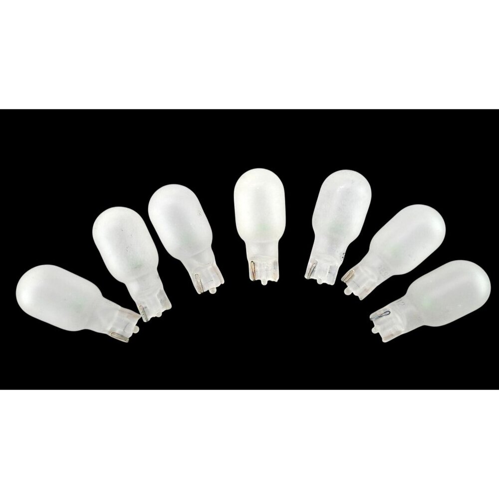 GE 912 Frosted Mini Bulbs T5 Wedge Base 12.8V 13W Lamps Lot of 7 Sewing Machine